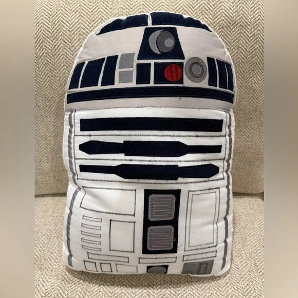 Pottery Barn Kids Star Wars R2-D2 Decorative Throw Pillow - Picture 1 of 6